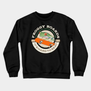 Funny Cute Red Eyed Tree Frog Crewneck Sweatshirt